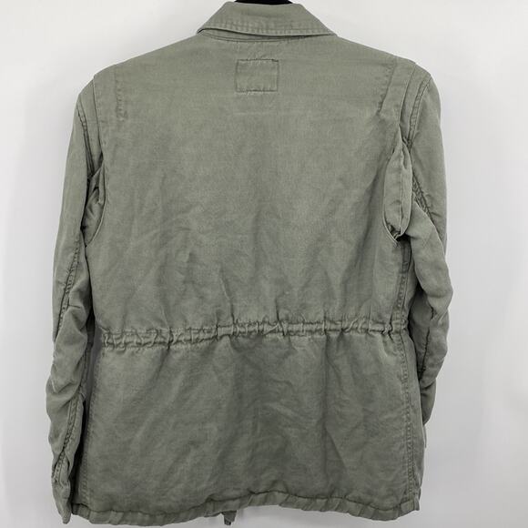 RAILS Jayden Sage Green Flannel Lined Utility Jacket Small - Picture 11 of 11